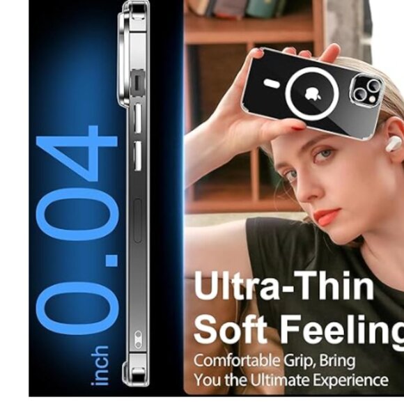 MOZOTER Magnetic for iPhone 15 Case